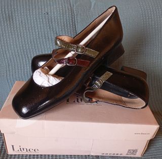Zapatos Lince negros -talla 38