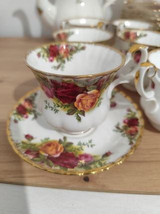 Juego café Royal Albert Old Country Roses