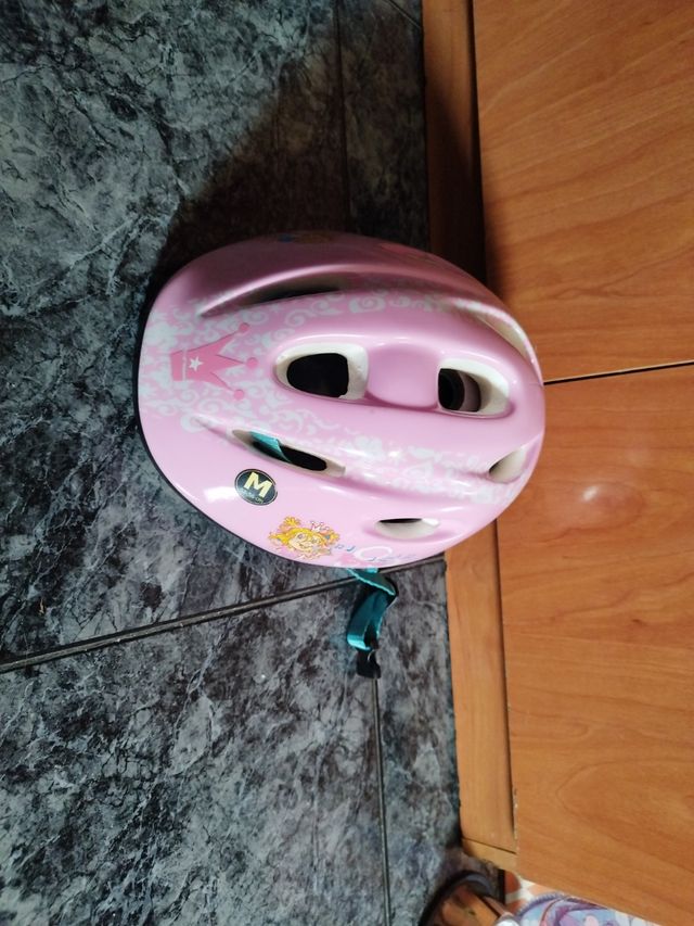 Bicicleta Decathlon niña 20" azul