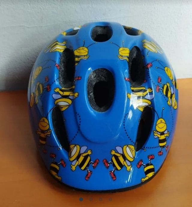 Bicicleta Decathlon niña 20" azul