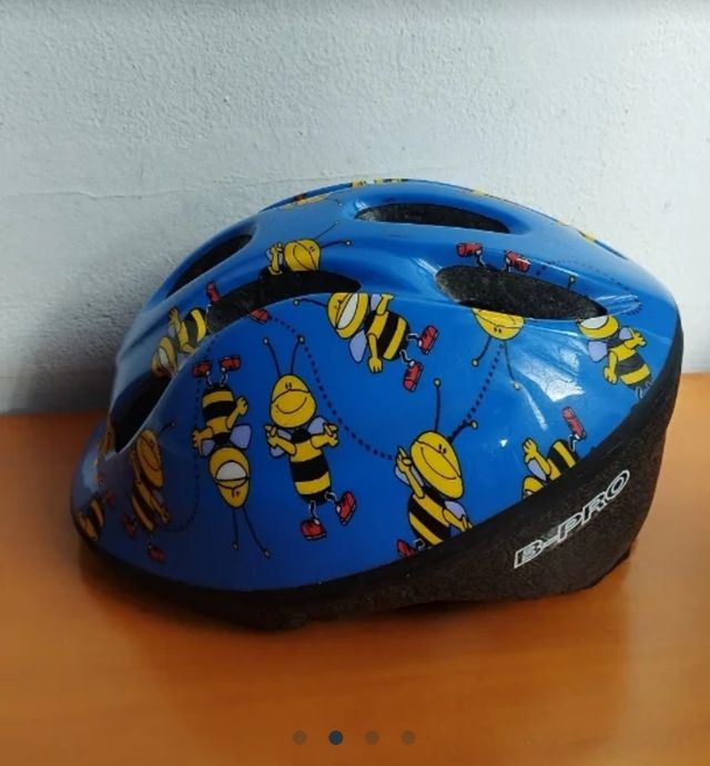 Bicicleta Decathlon niña 20" azul