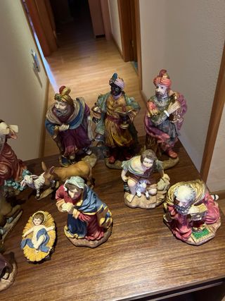 Belén de Navidad completo
