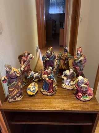 Belén de Navidad completo