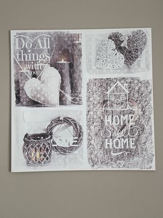 Cuadro Lienzo Decorativo - Gris Beige