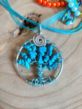 Pulseras, pendientes y collar Árbol de la Vida.