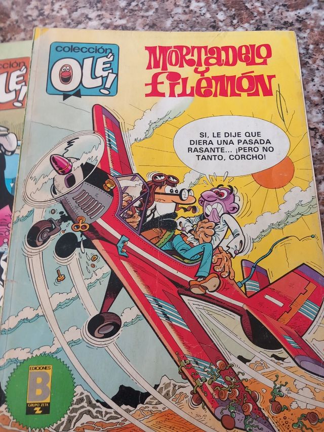 Lote 5 cómics Mortadelo y Filemón