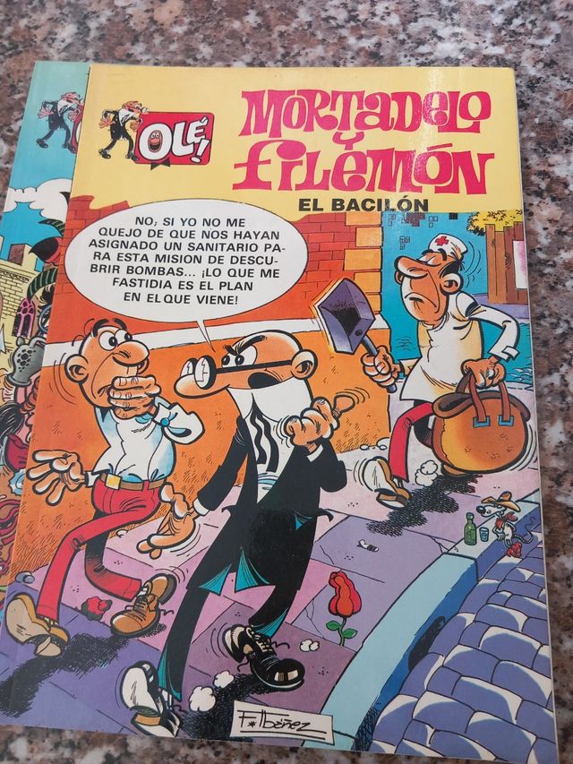 Lote 5 cómics Mortadelo y Filemón