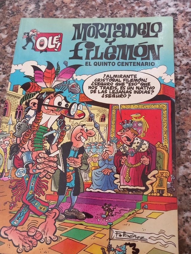Lote 5 cómics Mortadelo y Filemón
