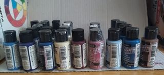 Liquidación : Lote 24 Pinturas para tela Sosoff
