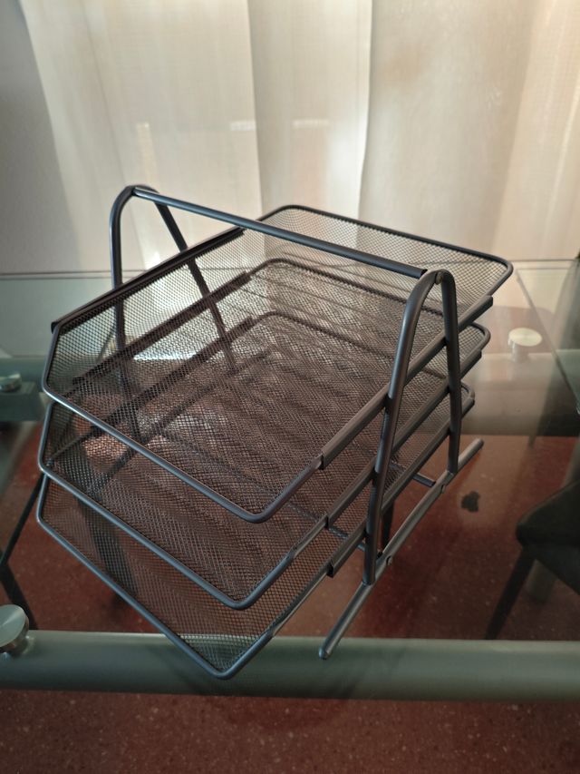 Clasificador de metal 3 bandejas