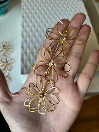 Pendientes maxi dorados