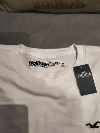 Camiseta Hollister M - Nueva