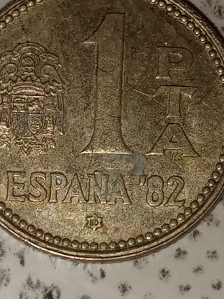 Peseta Española del Rey Juan Carlos año 1980