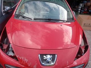 Capot Peugeot 207 Rojo