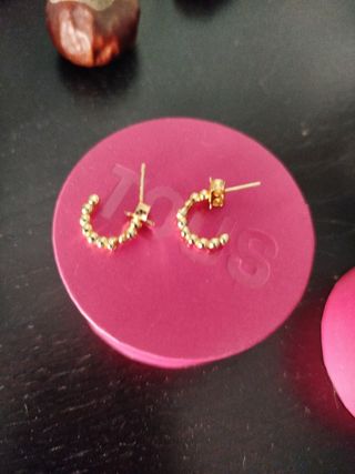Pendientes Tous aro dorados