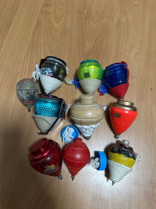 Trompos clásicos - 10 pzas