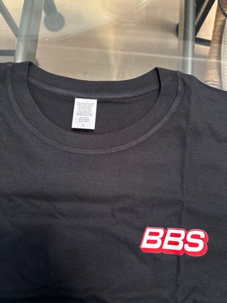 Camiseta BBS negra - Talla L