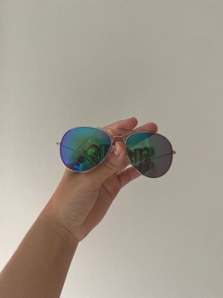 Gafas Aviator H&M - Marrón Plata