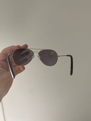 Gafas Aviator H&M - Marrón Plata