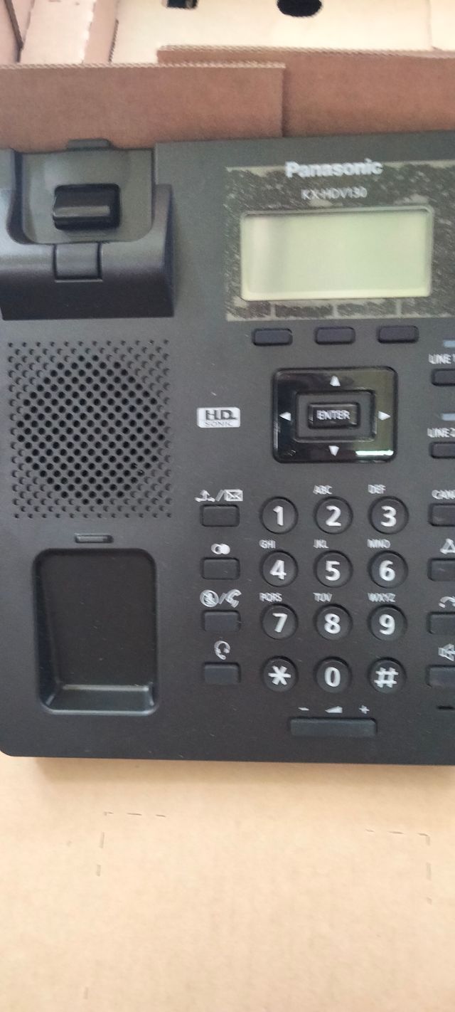 Panasonic KX-HDV130 Teléfono IP