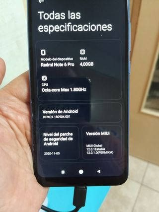 Xiaomi Redmi Note 6 Pro - Negro