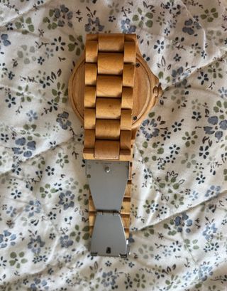 Orologio Bewell legno beige uomo