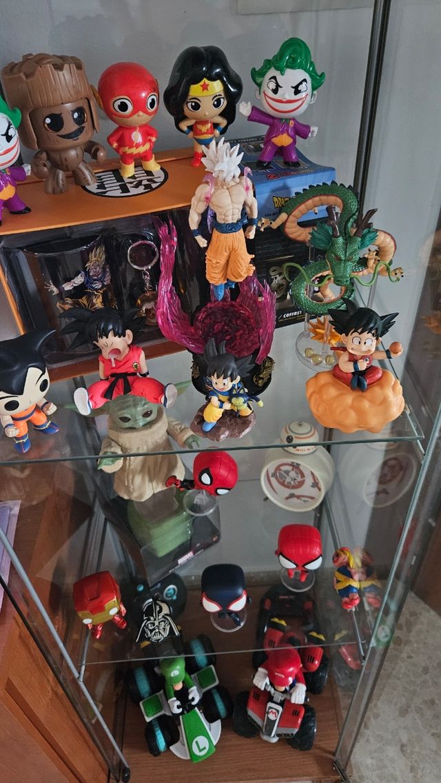 3 Figuras Goku Dragon Ball Z ,nuevas