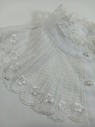 Blusa blanca vintage