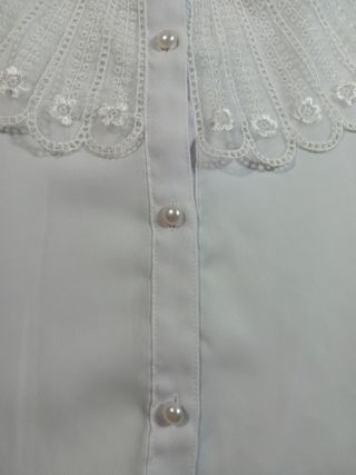 Blusa blanca vintage