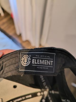 Gorra Element negra