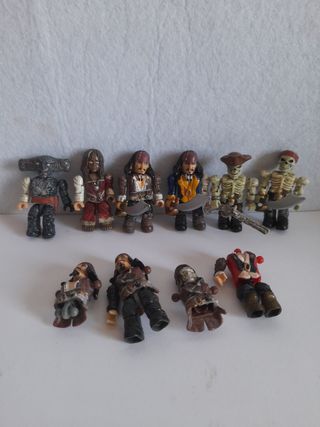 Megabloks Piratas del Caribe - 10 figuras