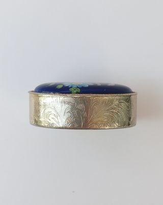 Scatola porta pillole vintage
