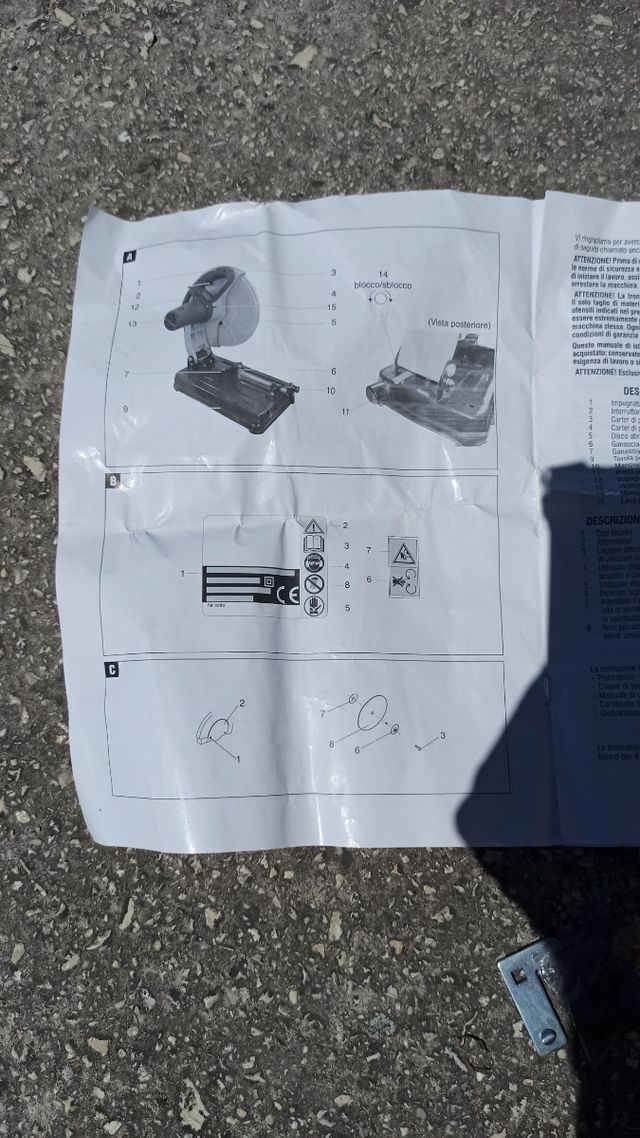 Troncatrice Valex TM400 