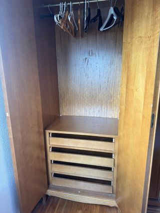Dormitorio clásico - Armario + Cómoda acepto ofert