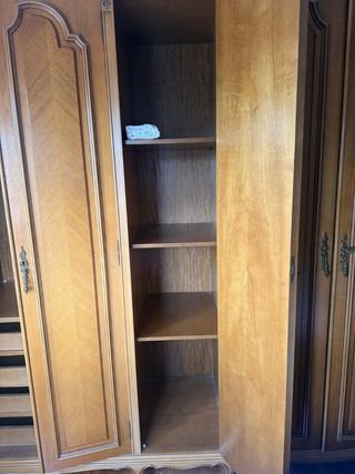 Dormitorio clásico - Armario + Cómoda acepto ofert