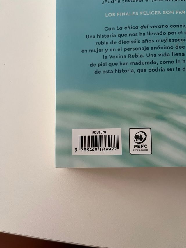 La chica del verano: Los finales felices son pa...