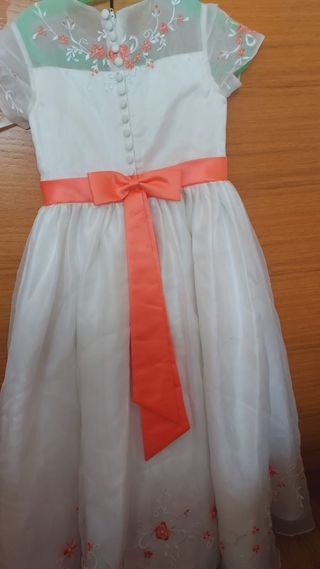 Vestido niña talla 6-8  para comunión/ocasiones 
