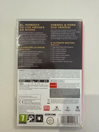 Minecraft Dungeons: Edición Definitiva - Nintendo 