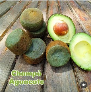 Champú sólido Aguacate