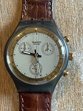 Swatch Chrono Goldfinger SCM 100 del 1991