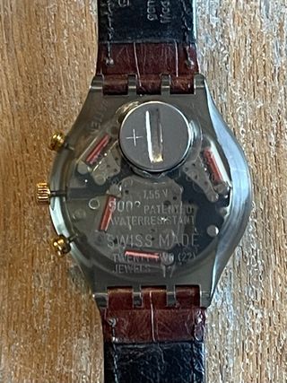 Swatch Chrono Goldfinger SCM 100 del 1991