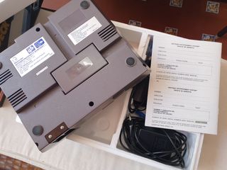 Consola Nintendo NES Control Deck completa PAL-ESP