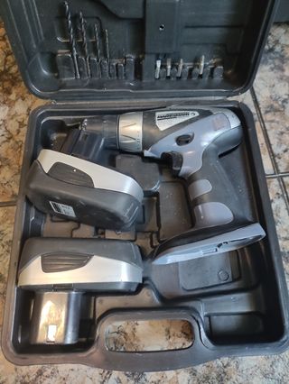 Taladro atornillador Mannesmann 18V