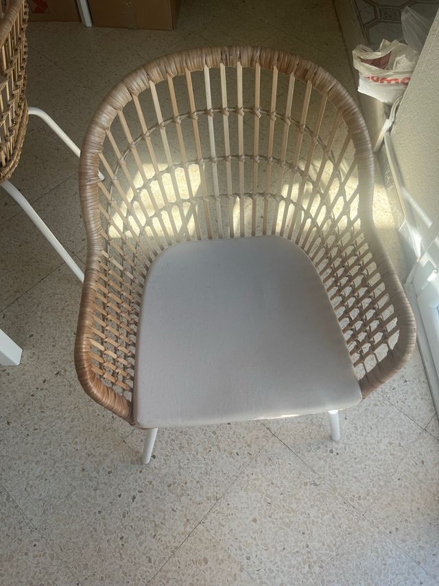 4 Sillas Comedor Rattan