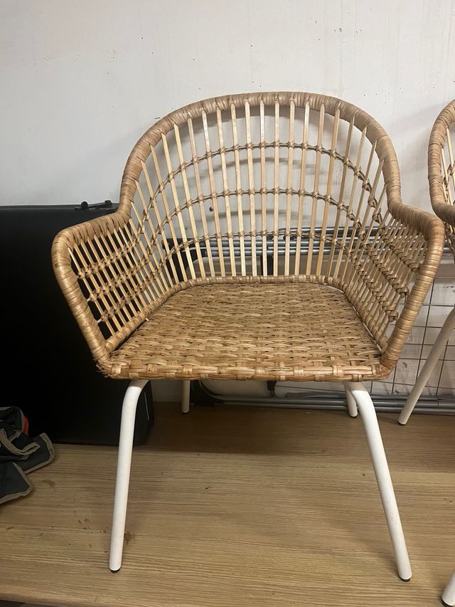 4 Sillas Comedor Rattan