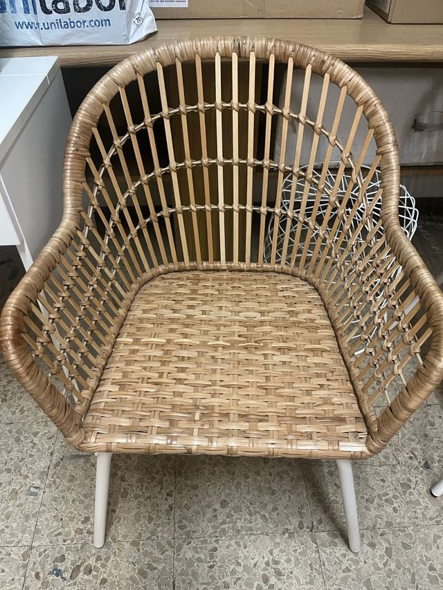 4 Sillas Comedor Rattan