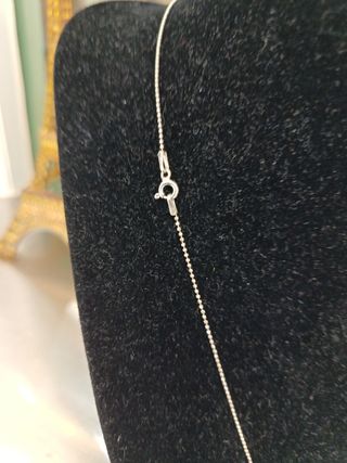 Cadena de plata 