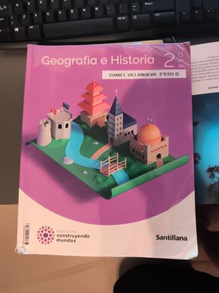 GEOGRAFIA E HISTORIA 2 ESO CONSTRUYENDO MUNDOS