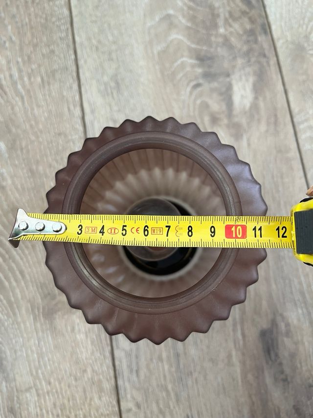 Lampara Decorativa - bordeau marron claro