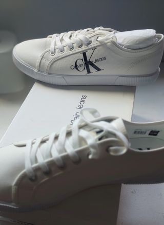 Zapatillas Calvin Klein Blancas - Talla 44